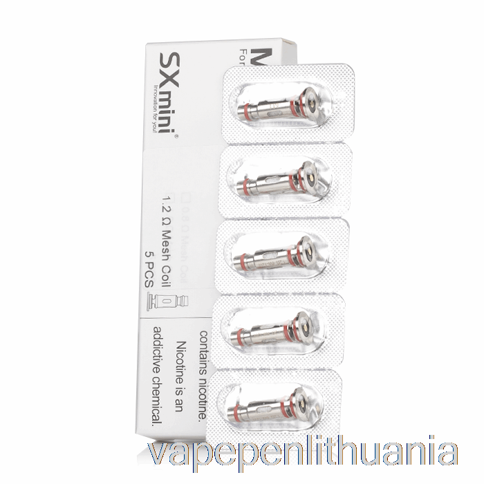 Yihi Sxmini Mk Pro Klasės Pakaitinės Ritės 1,2ohm M1 Tinklelio Ritės Vape Skystis